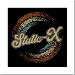 Static-X Circular Fade Posters and Art